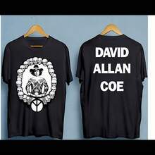D Allan Coe 2 Sides Black T-Shirt - Black - View 1
