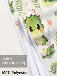1PC Cartoon Printed Children'S Beach Towel, Cute Towel, Looped Portable Beach Towel,Play On The Beach, Bathe In The Pool, And Use After Exercise - Multicolor - View 6