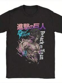 Men Outdoor Tees & Tanks - Black - View 1