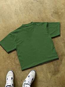 Women T-Shirts - Oive Green - View 3