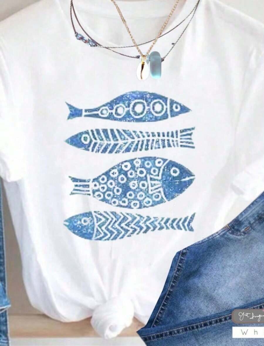 Women T-Shirts - White 2 - View 1