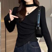 Women Lightweight Cardigans - Black - View 1