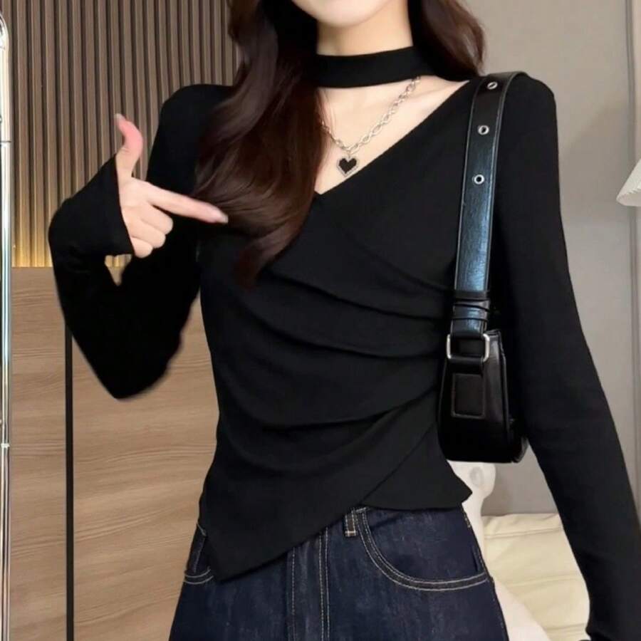 Women Lightweight Cardigans - Black - View 1