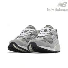 New Balance NB 992 Retro Comfortable Versatile Shock-Absorbing Durable Low-Top Running Shoes, Unisex, Grey - U992GY - 查看 3