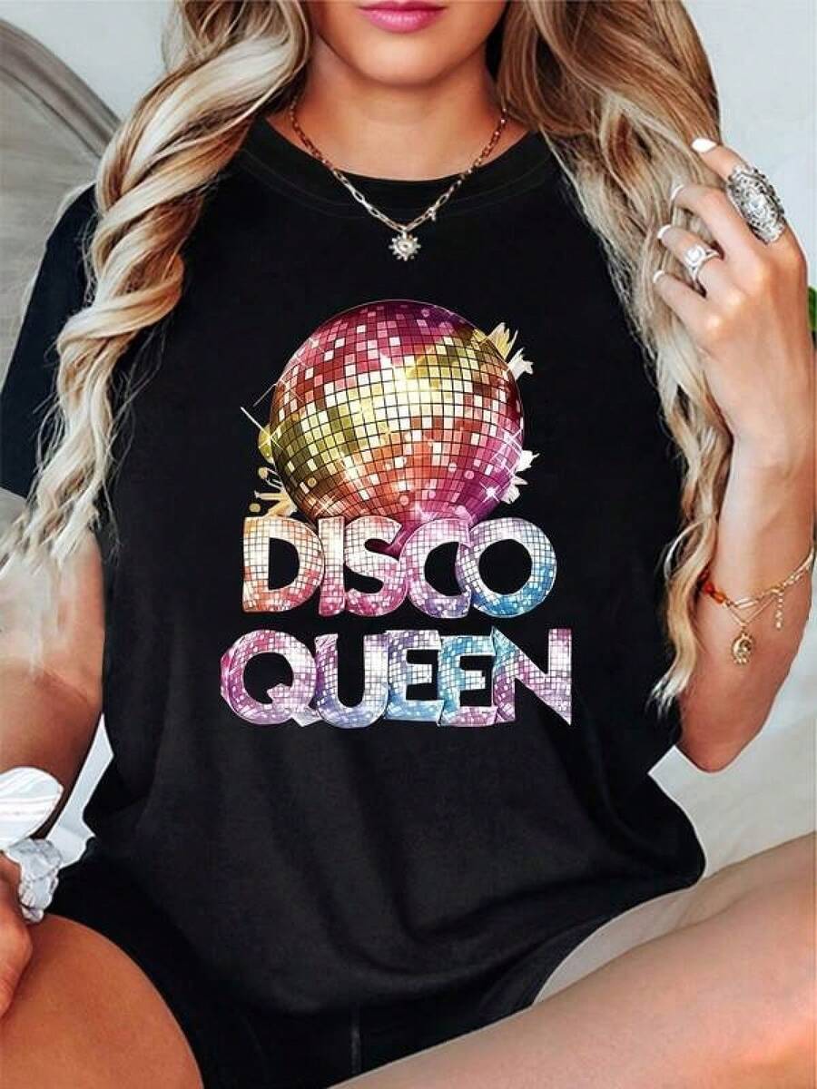 Women T-Shirts - Black - View 1