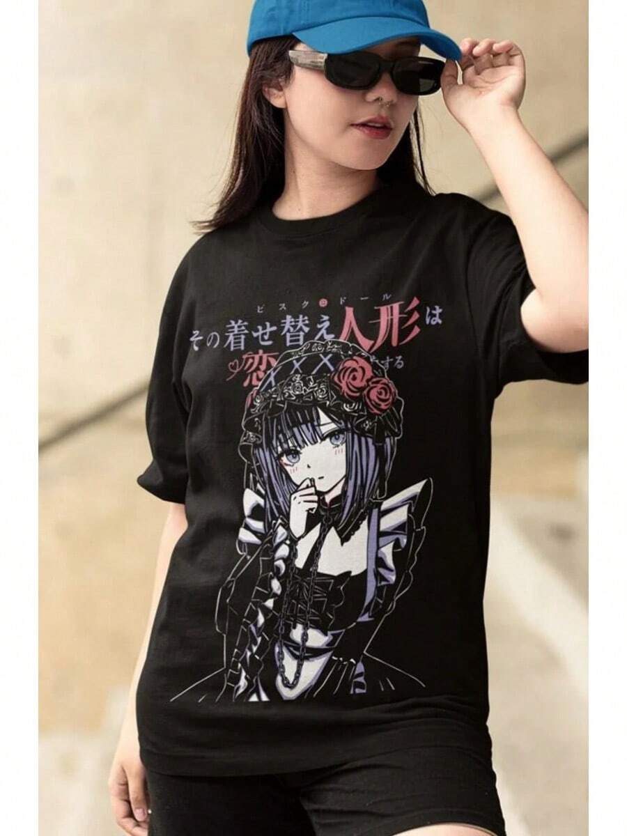 Women T-Shirts - Black - View 1