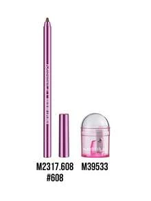 Misslyn 1支 BoldLine 唇線筆，啞光高顯色唇筆，奶油般滑順質地，防暈染長效持久唇妝，完美勾勒唇形，新手友善多色可選，適合旅行與派對，Y2K風格 - #608 - 查看 9