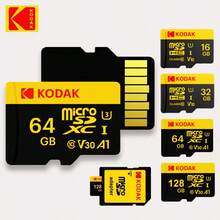 Kodak Original MicroSD Card 128GB 64GB 32GB 16GB Flash Memory Card A1 V30 U3 100MB/S TF Card With SD Card Adapter - View 9