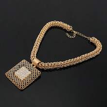 Jewelry Women Gold Necklace Wedding Anniversary Celebrations Jewelry Set Attend Important Events Traditional Bridal Earrings Rings Bracelets Charm - Jewelry Set - View 10