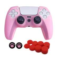 Compatible With 5, Controller Game Protective Cover, Anti-Slip Dot Design, Anti-Slip, Anti-Sweat, Anti-Scratch, Anti-Dust, Enhanced Gaming Grip - View 13