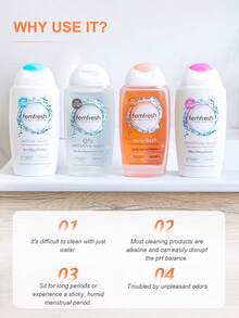 Femfresh Intimate Wash, PH-Balanced Gentle Cleansing, Low-Allergy Mild Formula, Odor Protection, For Sensitive Skin, Refreshing & Soothing, For Daily Use, 250ml/8.45 Fl.Oz - Sensitive - View 6