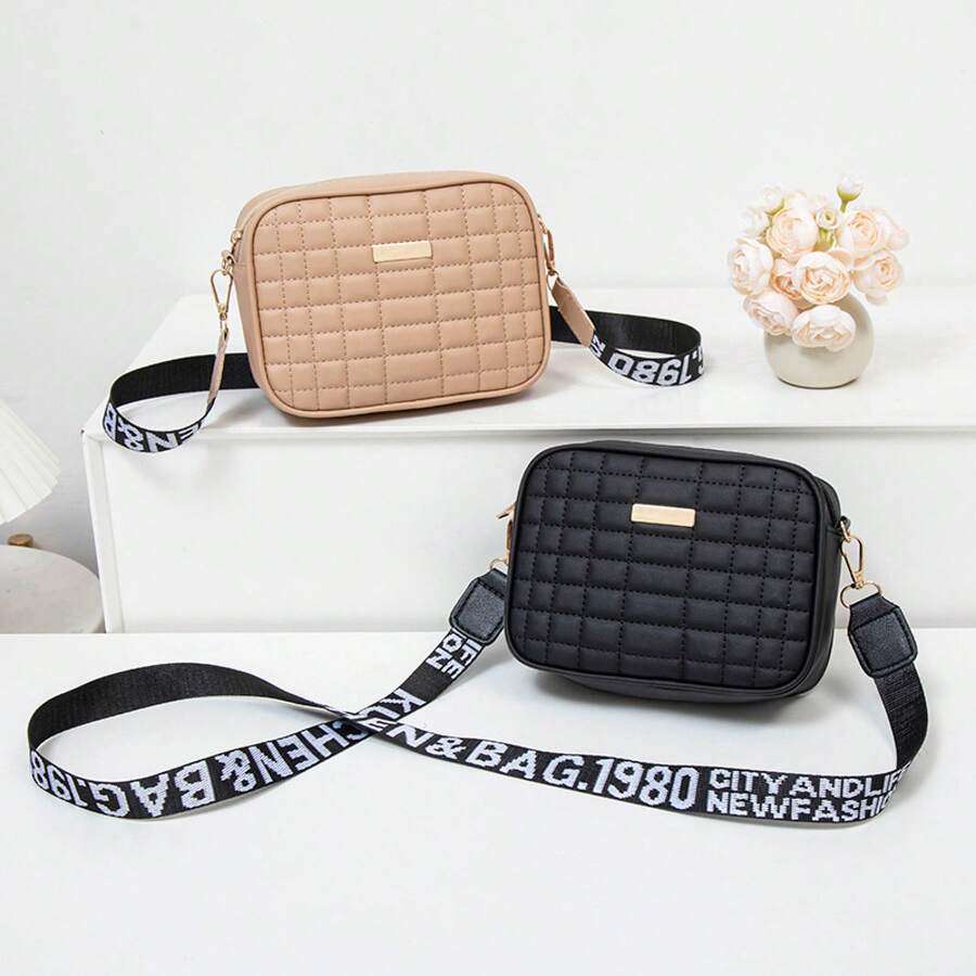 Bolso de mano moderno y versátil para mujer, estilo casual elegante con un toque de alta gama, bolso de hombro estiloso ideal para ir de compras. - Gris - Ver 1