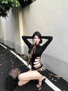 Women Tops - Black - View 2