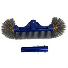 1pc Round Head Pool Brush, Suitable For Inground/Above Ground Pools, Spas, Hot Tubs, Efficient Pool Brush Head, Compatible With Standard Pool Pole, Pole Not Included - A - View 6