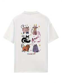 Women's T-Shirt For Spring And Summer - White - View 5