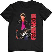 RARE Rick Springfield Shirt Rick Springfield ShirtBlack - Black - View 1