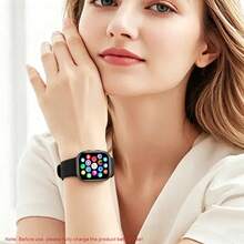 Smartwatch With Wireless Calling (Answer/Make/Reject Calls), 1.88-Inch Full Touch Color Screen, Multiple Sports Modes, Heart Rate/Sleep Monitoring, Alarm, Unisex, Holiday Gift, Fitness Tracker - View 3