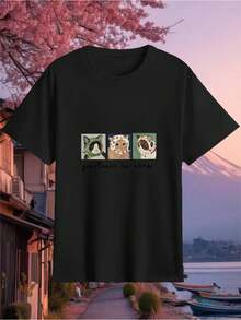 Women T-Shirts - Black - View 3