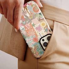 [Ships Within 24 Hours From Mexico] A New Phone Case With A Creative, Custom Design, Made Of TPU Material, With High-Definition Clarity, Good Drop Protection, Shockproof And Fingerprint-Resistant Properties, Durable And Suitable For Apple 17/16/15/14/13/12/11/X/Xs/Pro/Plus/Pro Max Series, As Well As  S21/S22/S23/S24/S25/S26FE/Ultra/Plus/Edge And Other Series. The Perfect Choice For Birthday Gifts And Various Holidays. - 白色 - 查看 4