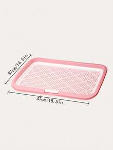 1pc Indoor Pet Pee Pad Holder, Dog Training Potty, Dog Toilet - Multicolor - View 2