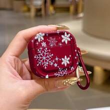 Ốp bảo vệ màu đỏ rượu vang phù hợp tương thích với ốp sạc không dây Apple, chống trầy xước và chống sốc - Nhiều màu - Xem 5