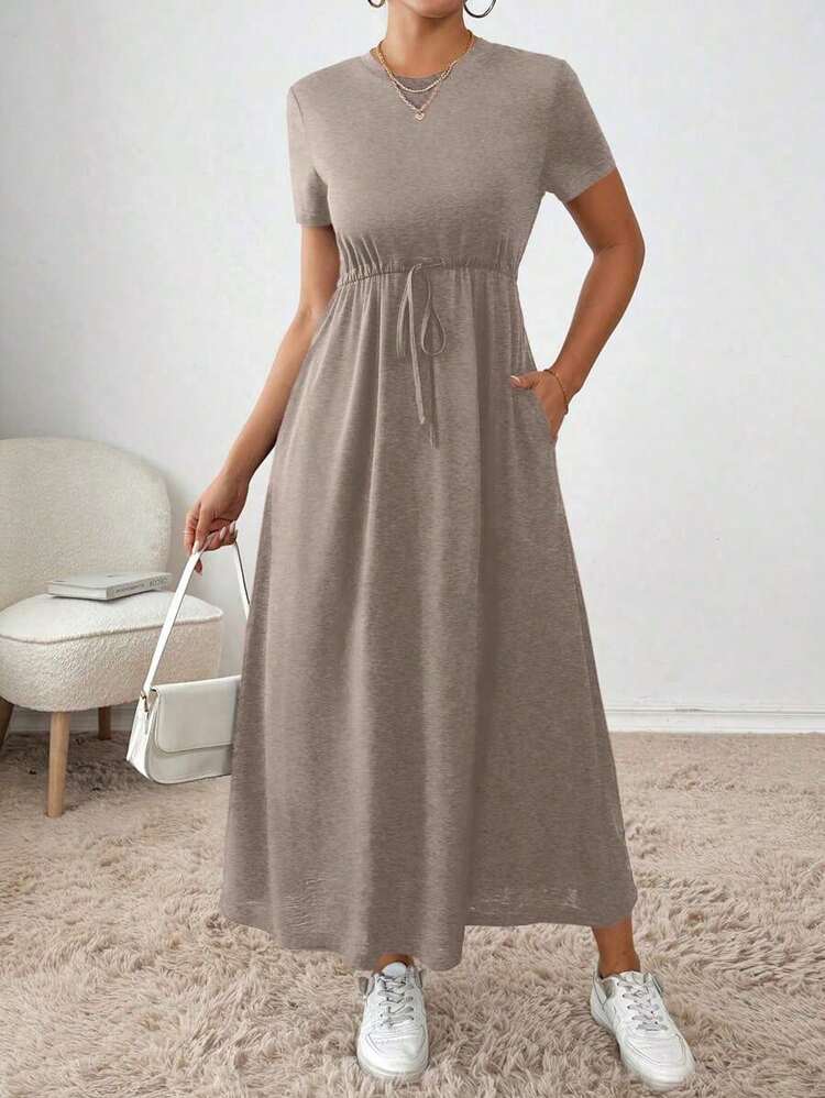 Women Two-Piece Outfits - 摩卡棕 - 查看 1