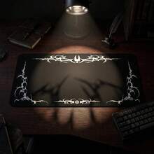 Hollow Knight Silksong Cyber Sigil Desk Mat, Gaming Mouse Pad, Gaming Mouse Pad - XXL Cloth - Peak Trekking And Stability Full Desk Coverage - PC Accessories, - Hollow Knight: Silksong - View 2