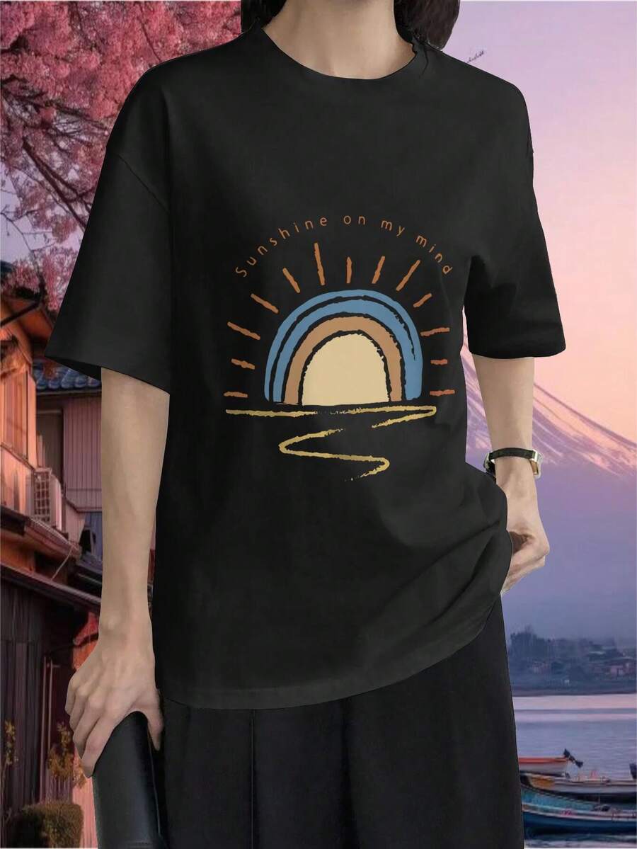 Women T-Shirts - Black - View 1