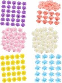 50/100 cái phụ kiện khuếch tán hương thơm trang trí hình hoa cúc cho gia đình, phụ kiện hương thơm không lửa, nhiều màu sắc, phù hợp cho nhà ở, phòng tắm, văn phòng, v.v. - Nhiều màu - Xem 2