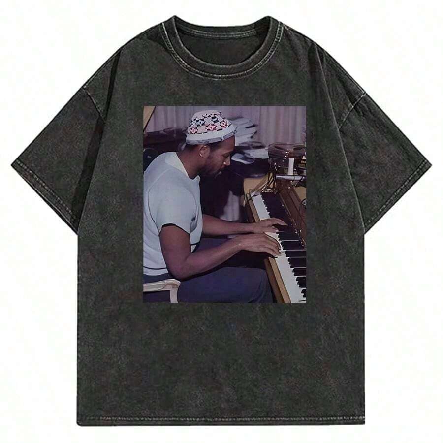 Retro 100% Cotton T-Shirt For Men And Mature Women, Harajuku Style, Short Sleeve, With The Phrase 'I Am Fernando Alonso' - 黑色 14 - 查看 1