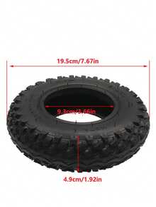 Ban Off-Road 200x50, Ban Dalam dan Ban Luar untuk Skuter Listrik 8 Inci, Aksesoris Roda Pneumatik Depan dan Belakang - Ban dalam dan luar ukuran 200x50 - View 6