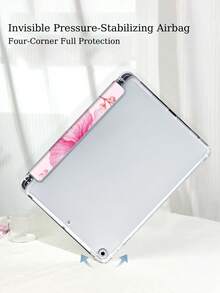 Ayotu 木槿花圖案適用於 iPad Air 8 (M4) 2026 (11 吋)、Air 8 (M4) 2026 (13 吋)、2021/2020 9/8 代 10.2 吋、Galaxy Tab A8 10.5 吋 2022 附筆槽、Kindle Paperwhite 第 12 代 2024,支援自動休眠/喚醒,時尚保護殼,夏季海洋元素 - 彩色 - 查看 6