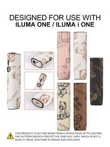 1PC For IQOS ILUMA ONE/ILUMA I ONE/New Iluma I One/ILUMA/ILUMA I /ILUMA PRIME/Iluma I Prime 20 HeatSticks BoX Series Protective Case, Fashionable Minimalist Cartoon Pattern Portable Storage Leather Sleeve, Full Protection Anti-Drop Anti-Fingerprint Wear-Resistant High-End Texture Hard Shell Soft Leather Dual Protection, Perfect Gift Choice, High-End Protective Shell, Unisex Fashion Accessory, Fashionable Patchwork Personalized Appearance Decoration, Business Casual Versatile Style, Precise Hole Position Perfect Fit, Couple Style Unisex, Iqos Series Dedicated Protective Shell, TEREA Storage Box - Brown Bear - View 9