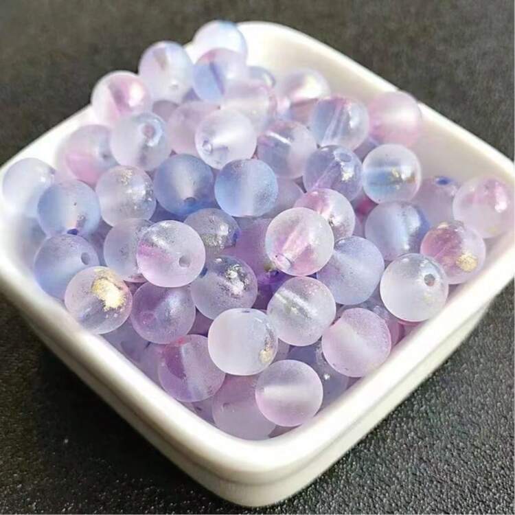 200/100/50 hạt thủy tinh thủ công, vật liệu làm trang sức và bộ làm vòng tay. Lý tưởng cho các món đồ thủ công cá nhân hóa và vật liệu thủ công cho người lớn. Hoàn hảo để làm vòng tay DIY, dây chuyền và phụ kiện phong cách cổ điển. - nhiều màu - Xem 4