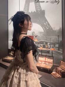 Lolita Dresses - Black Inner Layer - View 2