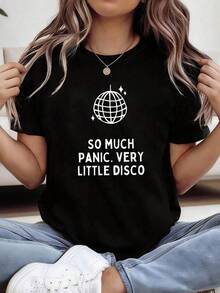 Women T-Shirts - Black - View 8