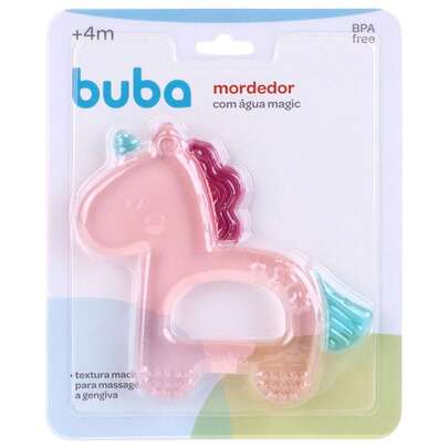 Mordedor com Água Massageador de Gengiva Buba Magic
