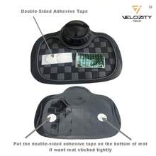 汽車儀表板防滑墊 多功能手機支架 可旋轉臨時停車號牌 耐熱高黏性 車用收納墊 放置手機鑰匙香水裝飾 防滑收納墊 - 彩色 - 查看 9