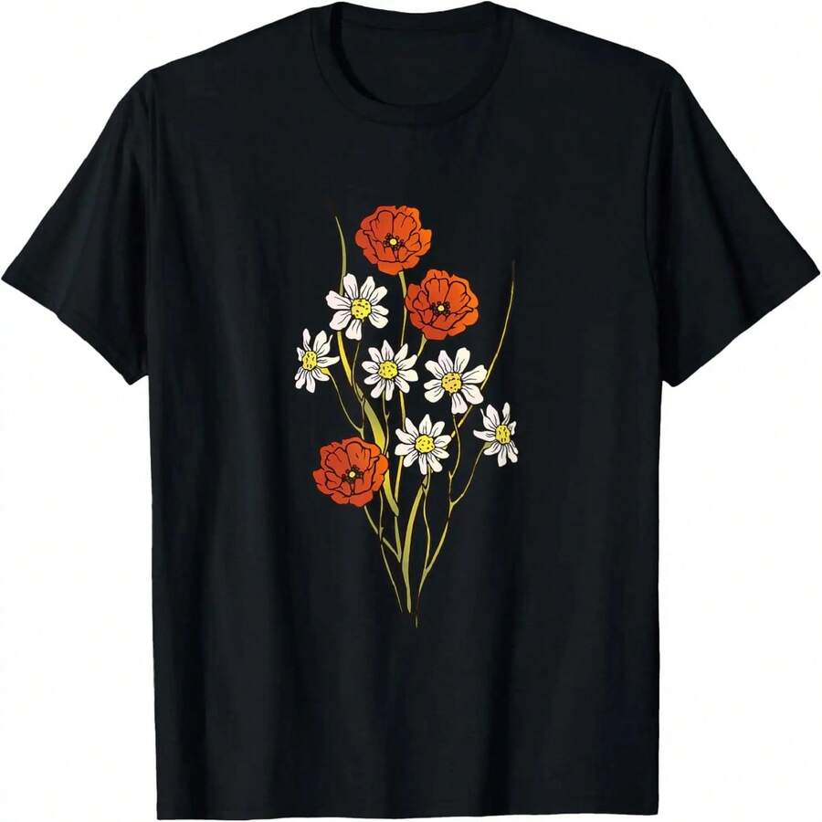 Women T-Shirts - Black - View 1