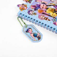 Lightweight Travel Journal Spiral Notebook, Minimalist Fashionable Daily Sketchbook, Beautiful Pattern Decorative Sticker Set, Multipurpose Desktop Stationery, Suitable For Outdoor Learning And Leisure Writing - Multicolor - View 5