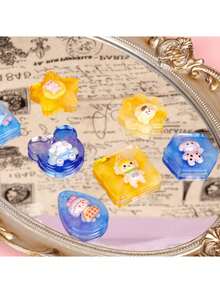 16pcs Assorted Geometric Pendant Silicone Molds With Hanging Holes, Jewelry UV Resin Molds, Epoxy Resin Necklace Keychain Molds, Versatile Pendant Molds For Girls, Creative Mother's Day Gift - A - View 6