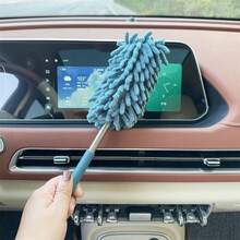 1pc Extendable Microfiber Car Duster Brush, Super Soft Cleaning Tool For Auto Interior & Home Use - A - View 15