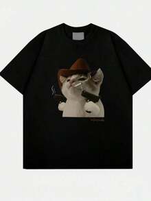 Women T-Shirts - Black - View 8