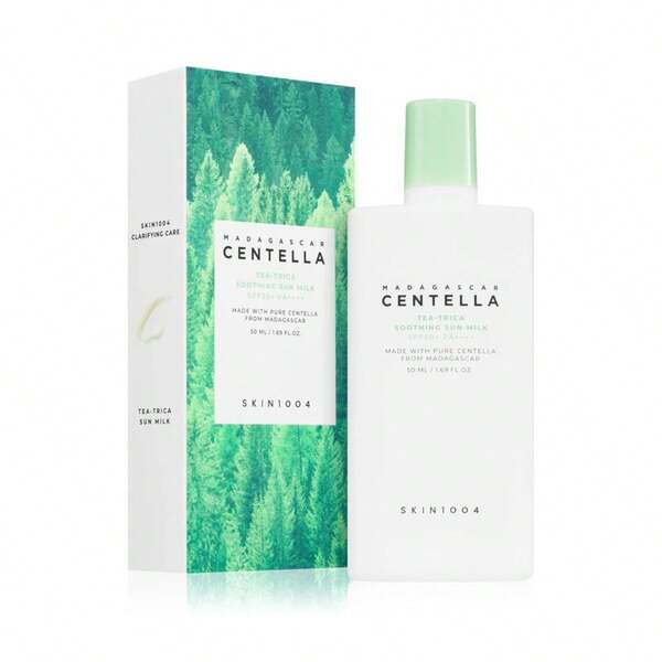 SKIN1004 - Madagascar Centella Tea-Trica Soothing Sun Milk 50ML - Soothing Sun Milk With Centella And Tea Tree From Madagascar