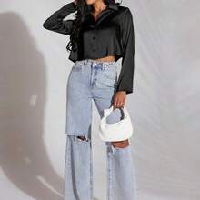 Women Blouses & Shirts - 白色的 - 查看 5