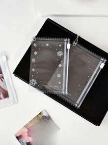 1PC Transparent Candy Bag Card Sleeves Photocard Holder Props Badge Storage Display Bag Pendant Idol Card Films Game Cards Protector - Multicolor - View 1