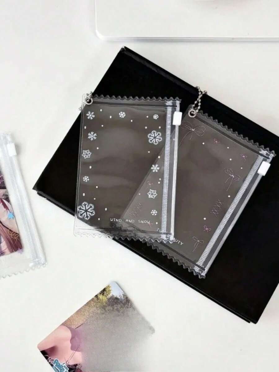 1PC Transparent Candy Bag Card Sleeves Photocard Holder Props Badge Storage Display Bag Pendant Idol Card Films Game Cards Protector - Multicolor - View 1