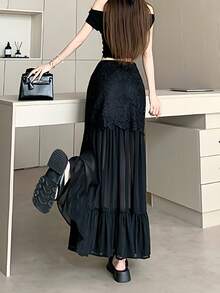 Women Skirts - Black - View 6