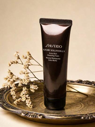 Shiseido Cleansing Milk 50ml Travel Size Dense Foam Deep Cleansing Gentle Skin Purifying Moisturizing Non-Drying Anti-Aging Repairing Facial Cleanser Portable Travel Skincare Sample