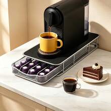 Luminpool 40 Pods Coffee Capsule Organizer Storage Stand Practical Coffee Drawers Capsules Holder For  Coffee Capsule Shelves - Dull - View 3